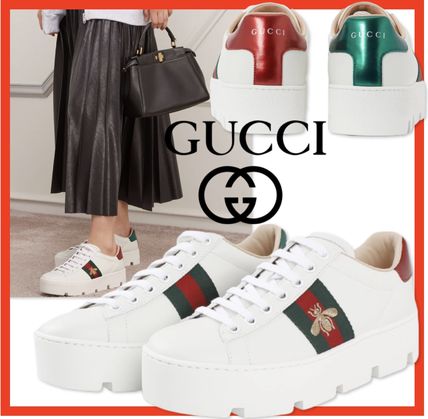 GUCCI Street Style Low Top Sneakers 