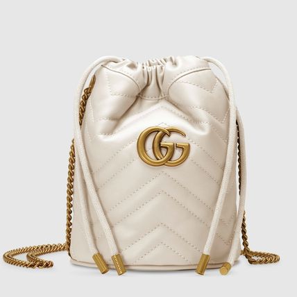 GUCCI GG Marmont Gg Marmont Mini Bucket Bag 575163 DTDRT 9022 