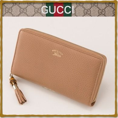 GUCCI Leather Long Wallet Long Wallets 307984A7M0Z275451 