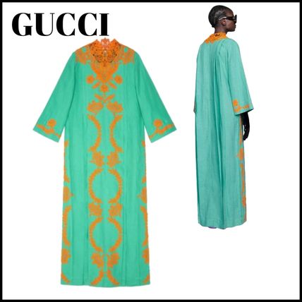 GUCCI 2020 SS Casual Style Street Style Plain Cotton Elegant Style 