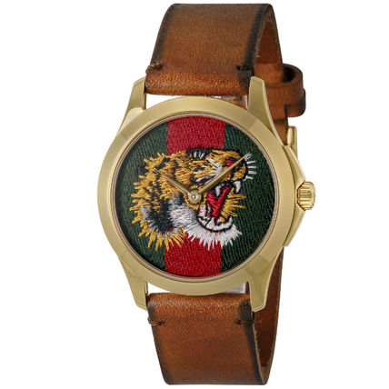 GUCCI Round Quartz Watches Analog Watches GU YA126497 