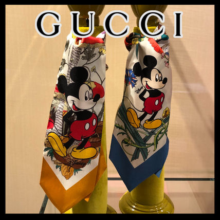 GUCCI 2020 SS Disney X Gucci Silk Neck Bow 609321 3G001 9268 609320 3G001 9276 