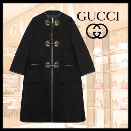GUCCI 2020 Cruise Wool Blended Fabrics Coats 594821 Z8AH6 1000 