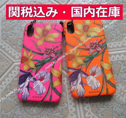 GUCCI Flower Patterns Smart Phone Cases 