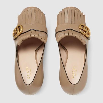 GUCCI 2019 20AW Leather High Heel PumpsMules