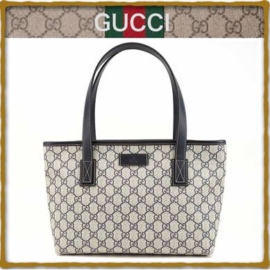 GUCCI PVC Clothing Totes