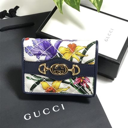 GUCCI Chain Small Wallet Logo Card Holders