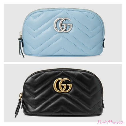 GUCCI GG Marmont 2020 SS PouchesCosmetic Bags
