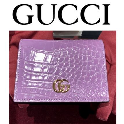 GUCCI Leather Card Case Wallet 456126 