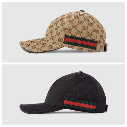 GUCCI 2020 SS Original Gg Canvas Baseball Hat With Web