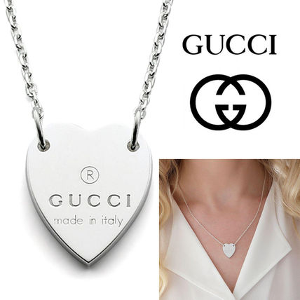 GUCCI Casual Style Street Style Party Style Silver Elegant Style 