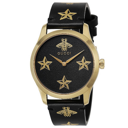 GUCCI Round Quartz Watches Analog Watches GU YA1264055A 