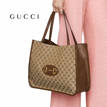 GUCCI 2020 21AW Gucci Horsebit 1955 Tote Bag