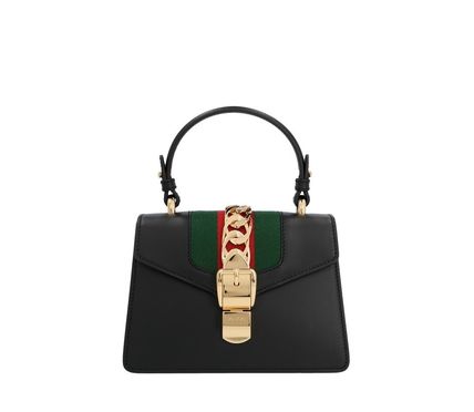 GUCCI Sylvie 2020 SS Sylvie Leather Mini Bag