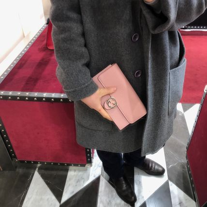 GUCCI 2WAY Plain Leather Crossbody Shoulder Bags 