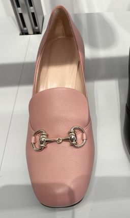 GUCCI Casual Style Leather Office Style Elegant Style 