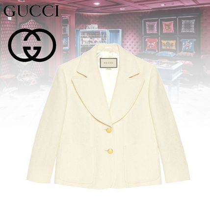 GUCCI 2020 SS Short Casual Style Elegant Style Formal Style Jackets