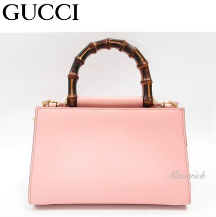 GUCCI Nymphaea Leather Handbags 