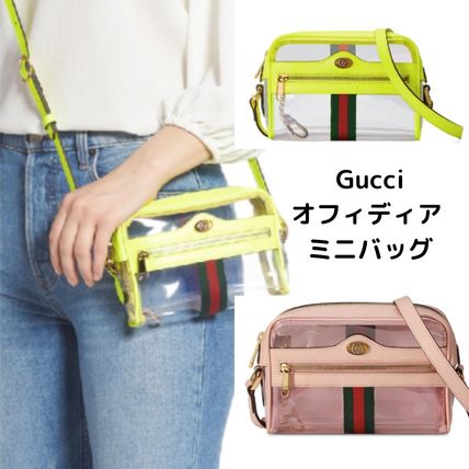 GUCCI Ophidia Logo Shoulder Bags 