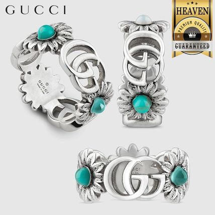 GUCCI 2020 SS Double G Flower Ring 527394 J8474 8517 