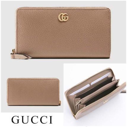 GUCCI 2020 SS Gg Marmont Leather Zip Around Wallet 456117 CAO0G 5729 