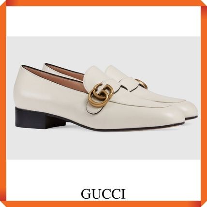 GUCCI 2020 21AW WomenS Loafer With Double?G 602496 C9D00 9022 