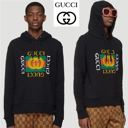 GUCCI 2020 SS Unisex Rib Street Style Long Sleeves Cotton Medium Logo 