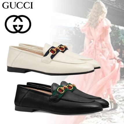 GUCCI 2020 21AW Plain Toe Casual Style Blended Fabrics Street Style Plain 631619 CQXM0 1060 631619 CQXM0 9065 