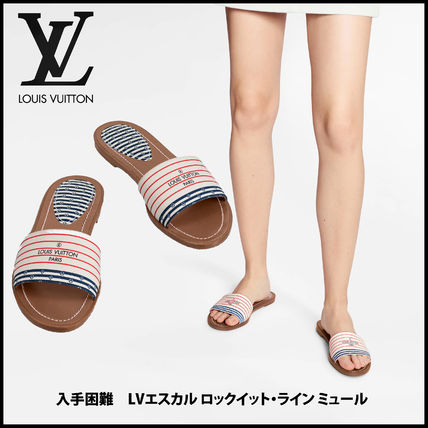 Louis Vuitton 2020 SS Mules Logo Sandals 