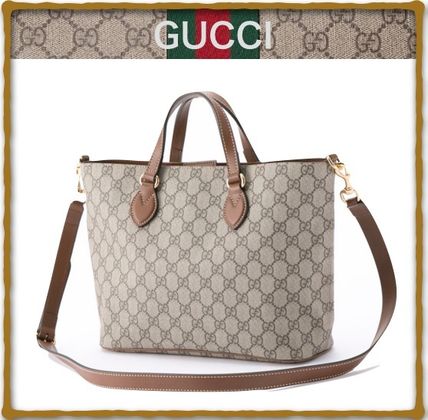 GUCCI Canvas Totes 473887K5I2G8526 