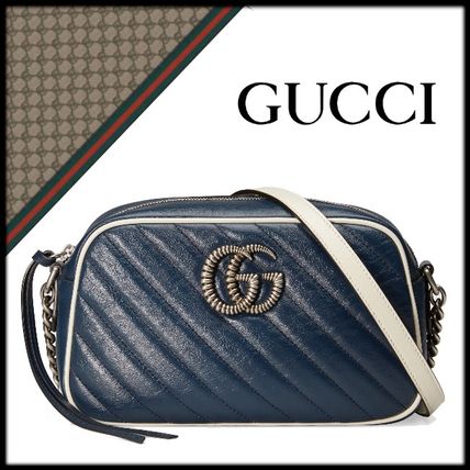 GUCCI GG Marmont 2020 SS Gg Marmont Matelasse Shoulder Bag 447632 0OLFN 4186 