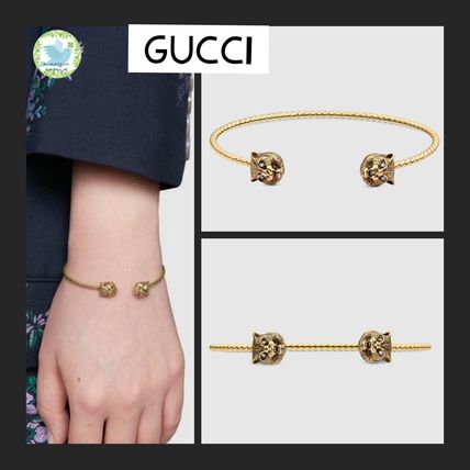 GUCCI 2020 21AW Costume Jewelry Casual Style Unisex Blended Fabrics Initial 