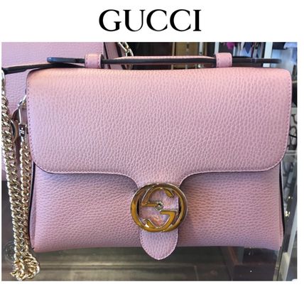 GUCCI Gucci Interlocking Leather Bag 510302 