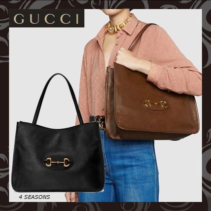 GUCCI 2020 SS Canvas Collaboration Plain Totes 