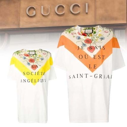 GUCCI Cotton Short Sleeves T Shirts 
