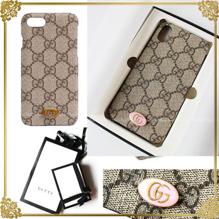 GUCCI Ophidia 2018 19AW Unisex iPhone 8 iPhone X iPhone XS iPhone XS Max 