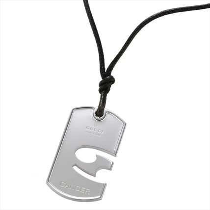 GUCCI Casual Style Silver NecklacesPendants 