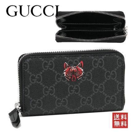 GUCCI Leather Coin Cases 