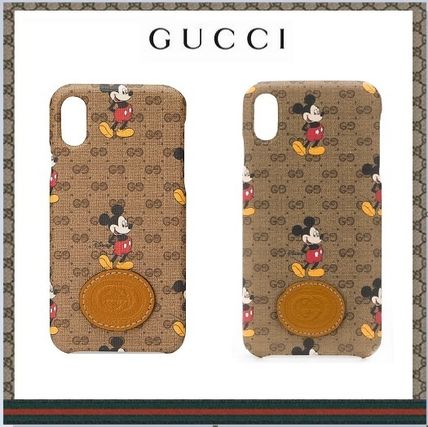 GUCCI GG Supreme 2020 Cruise Disney X Gucci Iphone XXs Case 602557 602551 