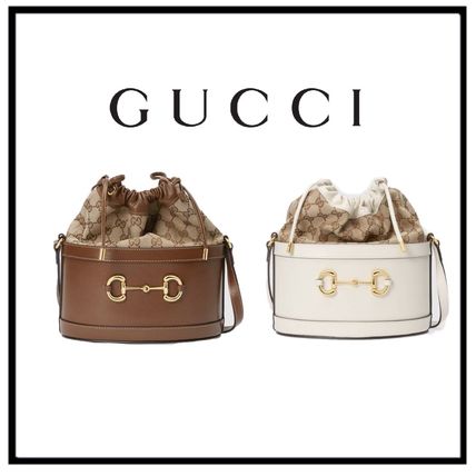 GUCCI GG Marmont 2020 SS Monogram Casual Style Canvas Blended Fabrics Leather Purses