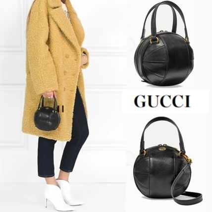 GUCCI 2019 SS GUCCI 547855 Basket ball Shaped Mini Sholder Bag 