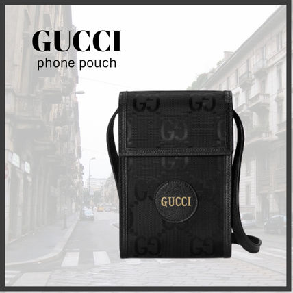 GUCCI Leather Logo Smart Phone Cases 