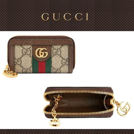 GUCCI Ophidia Monogram Logo KeychainsBag Charms 