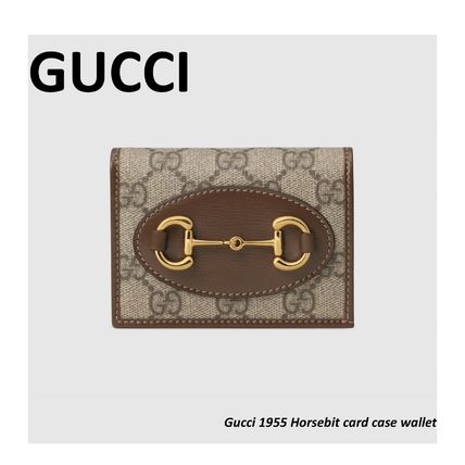 GUCCI 1955 Horsebit Gucci Horsebit 1955 Card Case Wallet 621887 92TCG 8563 