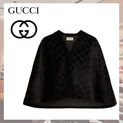 GUCCI 2020 SS Plain Logo PonchosCapes 