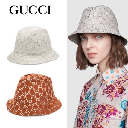 GUCCI 2020 21AW Blended Fabrics Street Style Bucket Hats