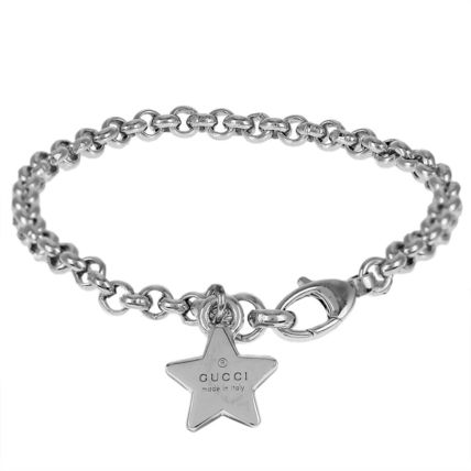 GUCCI Star Silver Elegant Style Bracelets GUS 356213 J8400070218 