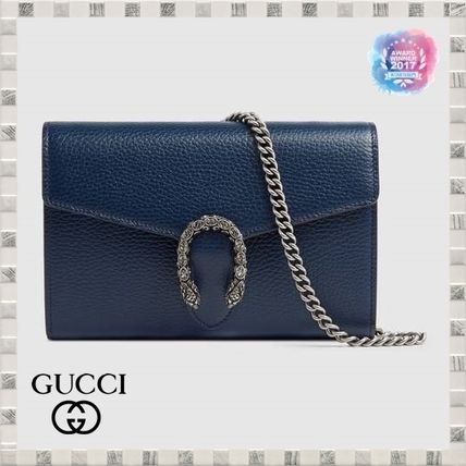 GUCCI Dionysus 2019 SS Dionysus Leather Mini Chain Bag 401231CAOGN8204 
