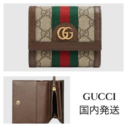 GUCCI Ophidia 2017 18AW Ophidia Gg Wallet 523174 96IWG 8745 