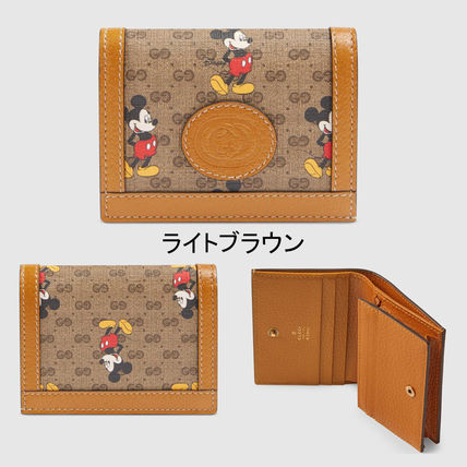 GUCCI 2019 20AW Disney X Gucci Card Case Wallet 602534 HWUBM 8559 
